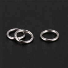 1500 Stainless Steel Open Jump Rings 7mm Dia. Findings