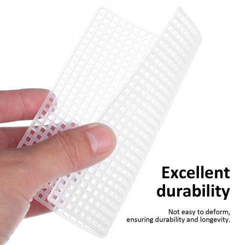 Plastic Mesh Sheet For Handmade Crafts 12pcs 4.2x4.2in 2