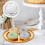 Europäischer Stil Cupcake Teller Dessert Kuchen Servierplatte 4