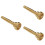 3Pièces Embouchure Remplacement Trompette Cuivre 7C Performance 5