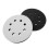 12PCS 5 Inch(125mm) 8-Hole Soft Sponge Interface Pad for Sanding Pads and Hook and Loop Sanding Discs 2