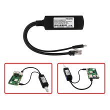 Für Raspberry Pi 5 PoE-Splitter 5V 4A 10/100/1000Mbps IEEE802.3af/At Typ C PoE-Splitter für Raspberry Pi 5B