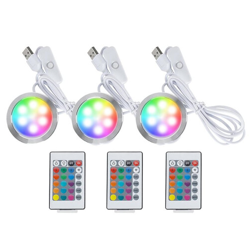 RGB LED Lamp Kit 001 for  3D Printers with Remote Control and USB Power