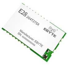 EBYTE SX1281 Lora Wireless Module 2.4Ghz Transmitter Receiver RF Module 12.5Dbm 3.0Km Low System Cost E28-2G4T27SX