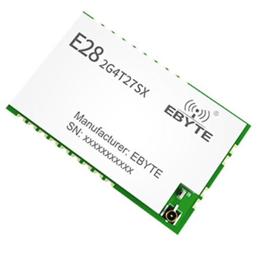 EBYTE SX1281 Lora Wireless Module 2.4Ghz Transmitter Receiver RF Module 12.5Dbm 3.0Km Low System Cost E28-2G4T27SX