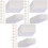 3 Pcs Clear Sticky Dot Round Double Sided Adhesive Dots Stickers 5