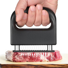 Máquina para Aflojar Carne, Máquina para Ablandar Filetes de Acero Inoxidable, Dispositivo de Cocina con Aguja para Aflojar Tendones Rotos