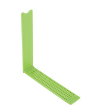 2X 4 Lines 28 Cells Braille Slate Braille Writing Slate Plastic Braille Slate Kit, Green (2)