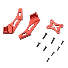 144001-1258 Metall Schwanz Festteile Heck FlüGel Firmware BeschläGe für 144001 1/14 4WD RC Auto Teile, Rot