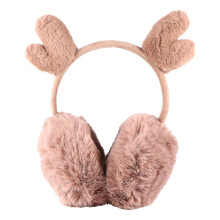 (23X22 cm, Coffee) 1 Pc Foldable Warm Ear Covers Winter Fluffy Earmuffs