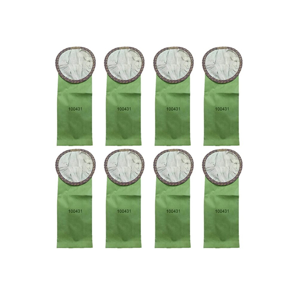 100431 Micro Filter Bags Replacement For Proteam 6 Quart Backpack Vacuum Super Quartervac Open Cirular Collar 8Pcs 6033932651723