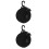 2Pièces Pochette Nylon Noir Étanche Pour Stockage 4