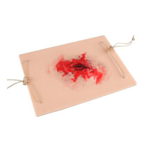 Trauma Wound Simulation Module Trauma Wound Skin Module for Training Exercises Wound Packing Task Trainer