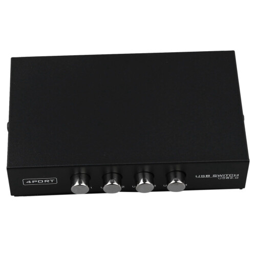2X Neueste  4  USB Drucker Scanner Sharing Share  Splitter Box Hub 2