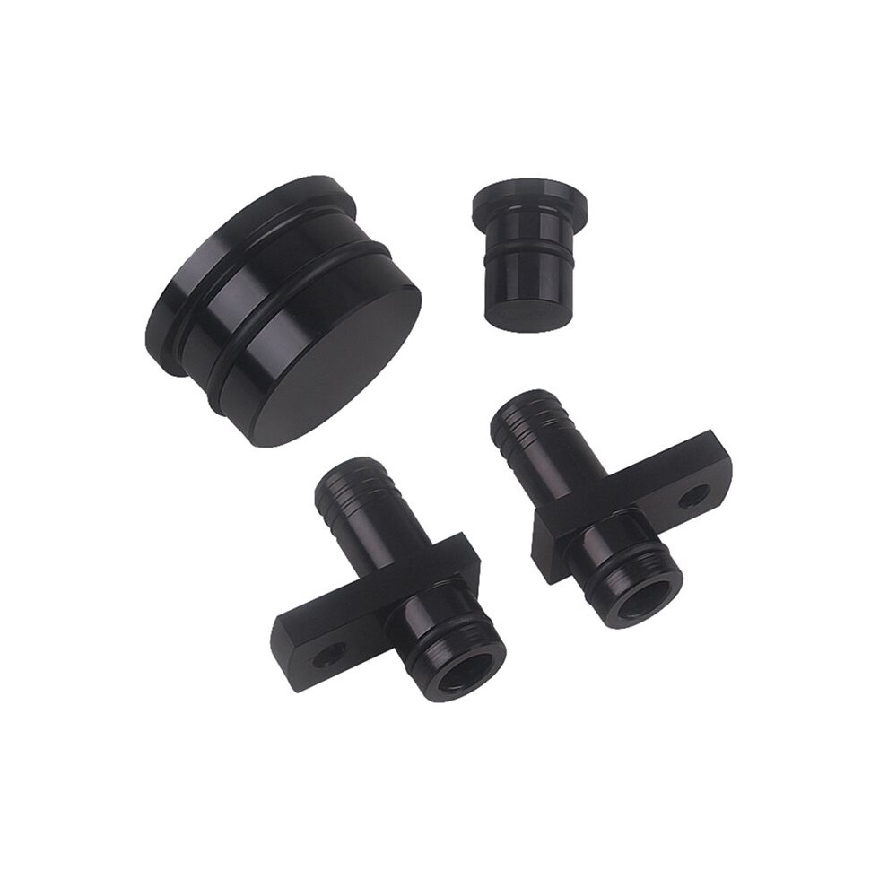 Engine Pcv Reroute & Resonator Kit For Duramax 2004.5-10 Lly Lbz Lmm Models 6.6L 4713492690043