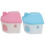 2Pcs Hamster House Plastic Hideout Toy Multi-Color Small Pet Hut 5