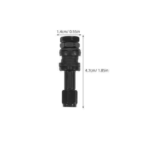 5Stk Auto Ventiladapter Aus Aluminium Mit Luftdichter Tr43e Abdichtung 2