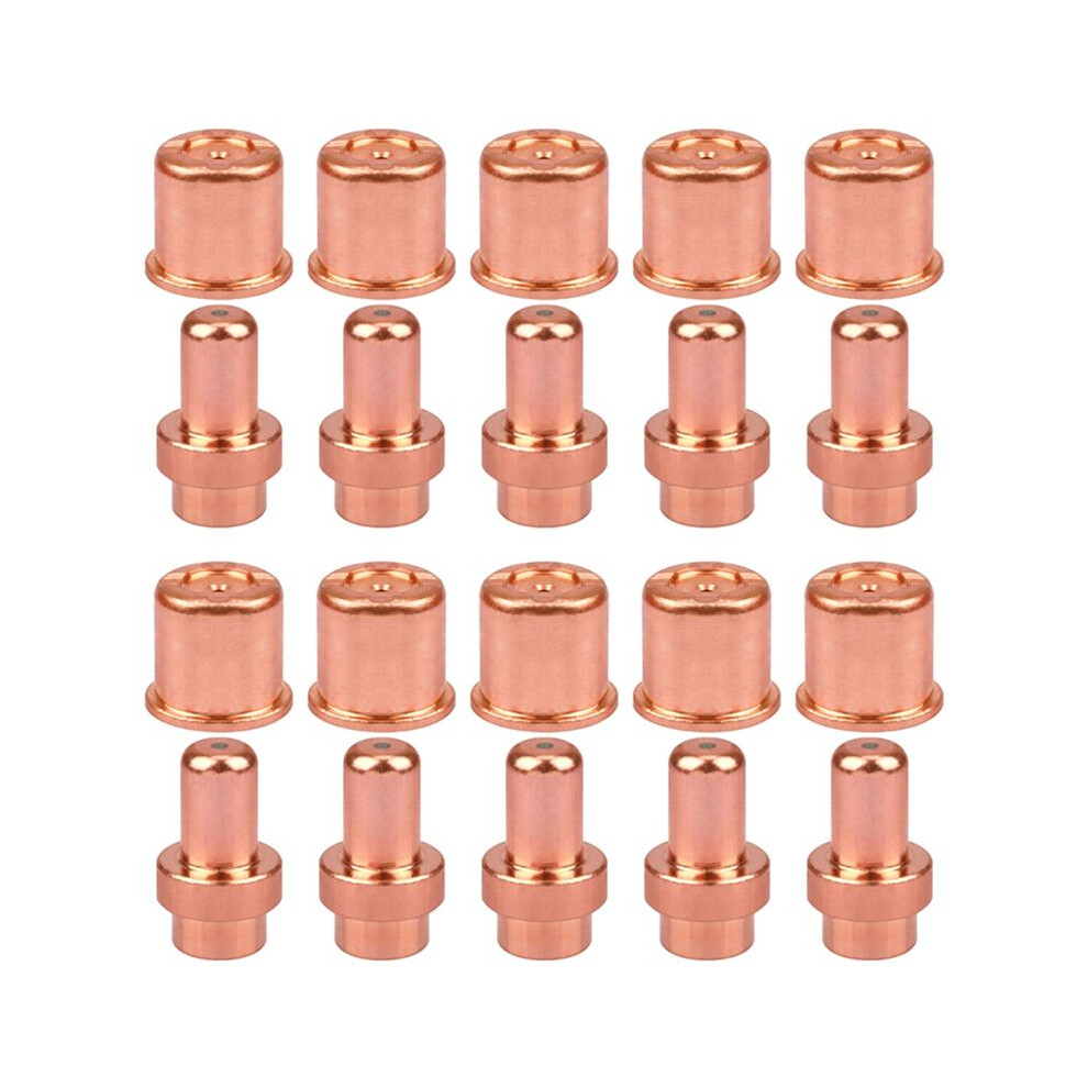 20Pcs Plasma Cutter Cb50 Cp50 Lt50 Lt 50 Lt-50 Torch Electrode Tip Nozzle For Eastwood Versa-Cut 40Amp Consumables 4712358196422
