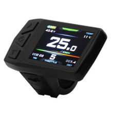 Pantalla para KT TF01U Bicicleta Eléctrica, Medidor LCD Inteligente, Colorido y Resistente Al Agua.