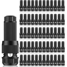 Niederspannungs-Kabelverbinder -12-18 Gauge, Wasserdichter Verbinder für Landschaftsbeleuchtung für Außenwegbeleuchtung, Deckbeleuchtung, Hof A