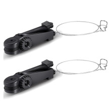 Fishing Downrigger Release Clips with Leader Snap Weight Release Clips for Kites Planer Board Downrigger Trolling A