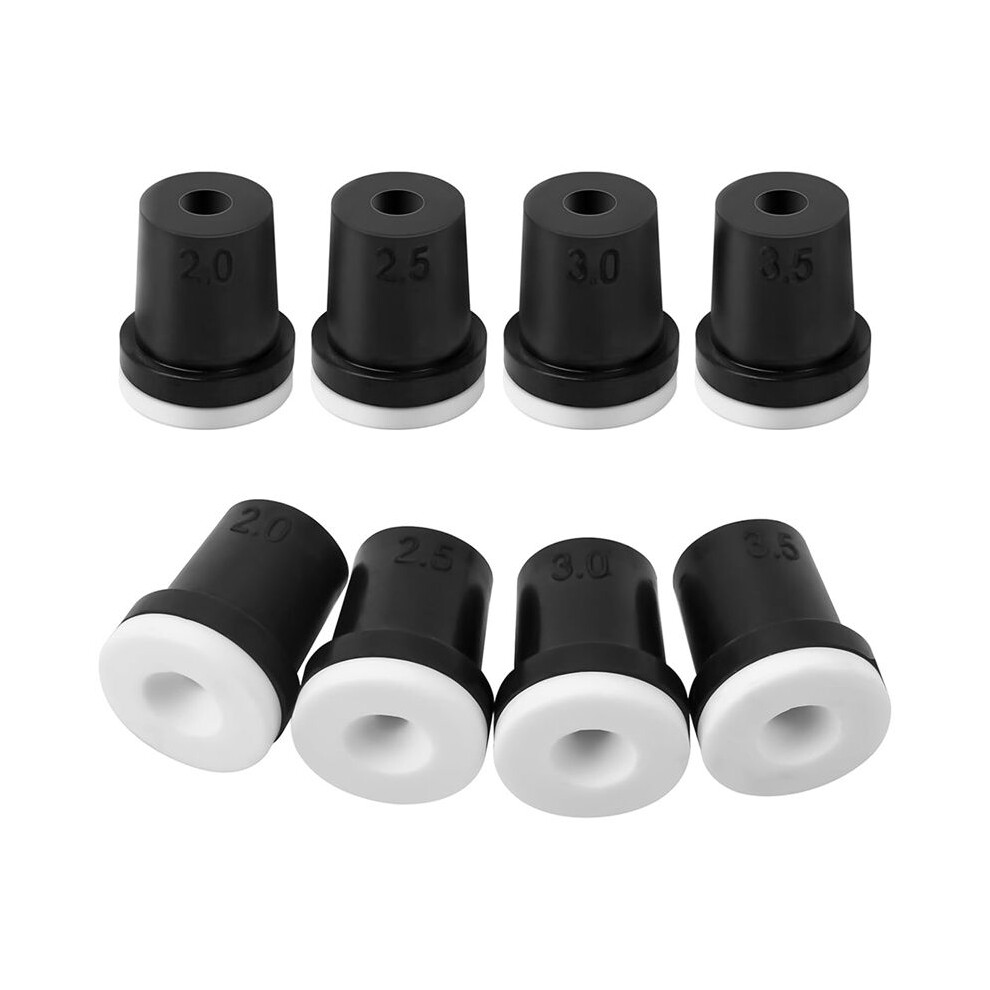 Sandblasting Nozzle Tips Kit, Abrasive Blast Sandblaster-Gun Ceramic Tips 2Mm/2.5Mm/3Mm/3.5Mm (8 Pcs) 6033116861795
