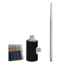 Base per Antenna A Onde Corte Portatile DIY In Lega di Alluminio per Veicoli con Interfaccia M-Femmina per Installazione Esterna