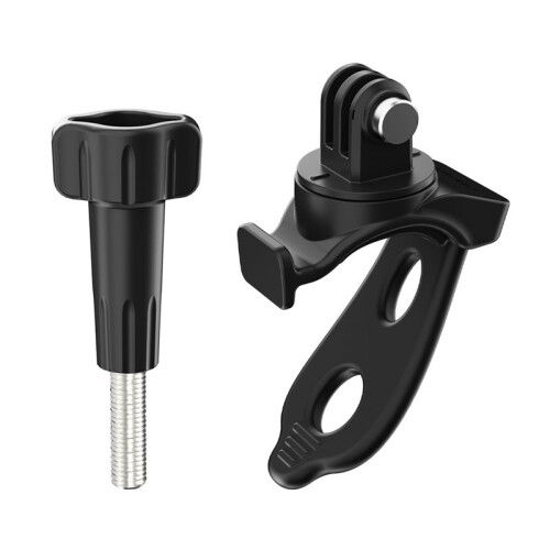 Action Camera Mount Adjustable  Flexible Bracket for  Action 5 Pro  13  Go 3S Accessories Black