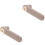 2Pcs Grey Silicone Handle Sleeve Door Protector Cushions Impact Noise 3