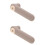 2Pcs Grey Silicone Handle Sleeve Door Protector Cushions Impact Noise 5