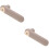 2Pcs Grey Silicone Handle Sleeve Door Protector Cushions Impact Noise 6