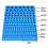 1pc 187 Grid Milling Cutter Drill Bit Storage Box CNC Tool Organizer Plastic Placer Reamer -Frame Tool Accessories 4
