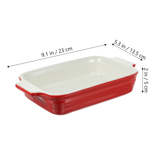 Casserole Dishes Baking Pans Ceramic Bakeware Practical Tray 1