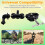 Motorcycle Bicycle Mount Clamp Universal Bracket DSLR Camera Magic Arm for Action Cameras 7