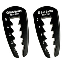 2PCS Adjustable Tee Height Tool Precision Tee Height Setter for Consistent Swings, Easy-to-Use Training Aid