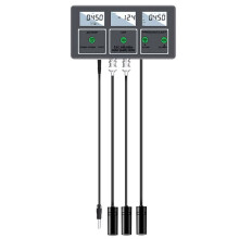 Water Quality Tester 8-in-1pH/ORP/EC/TDS/SALT/S.G/CF/ Temp WiFi Connectivity App Control for Pools and Aquariums EU Plug