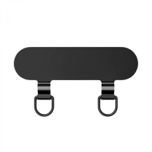 Stainless Steel Phone Pad Clip With Double Ear Metal Chain for Traveler, Secure Attachment Outdoor Use, Active Lifestyle