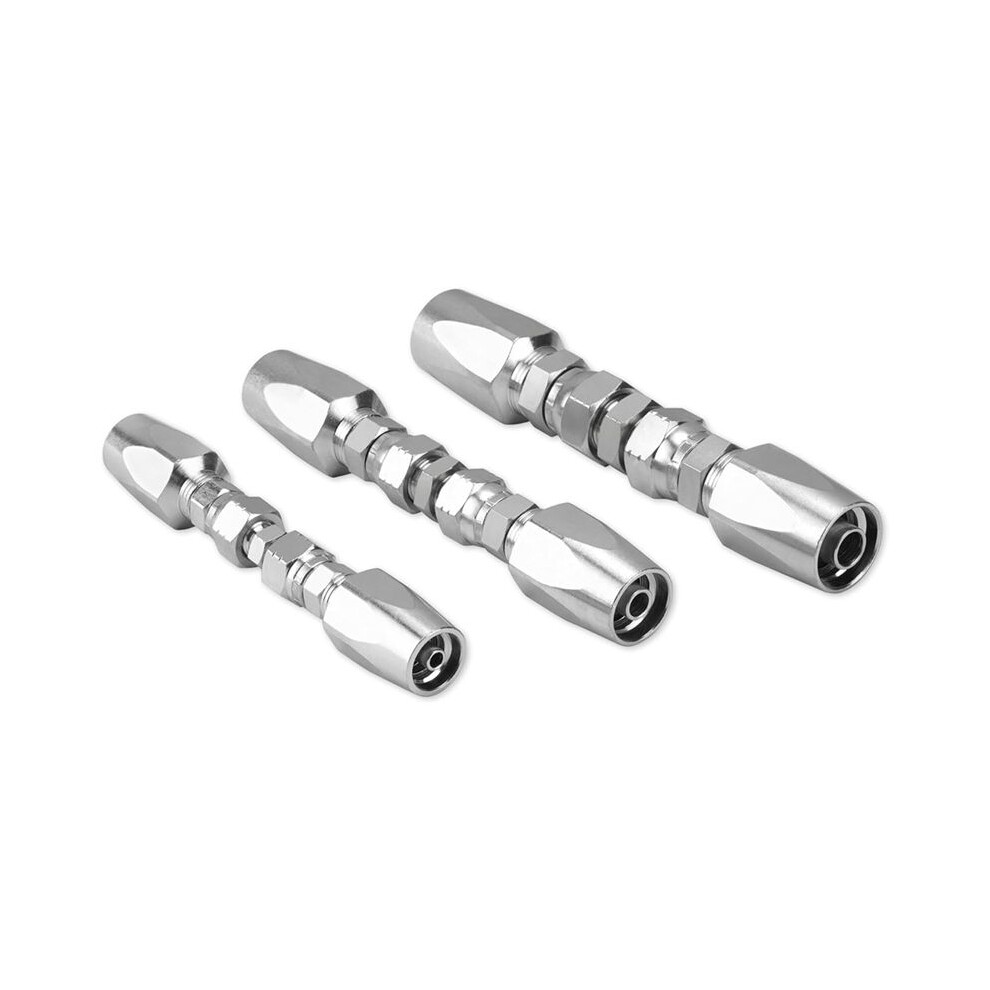Reusable Hydraulic Hose Fittings Repair Kit,1/4In,3/8In,1/2In Id Hydraulic Hose Fittings,Hydraulic Hose Field Repair Kit 6032925432080