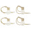 10 Pcs Diffuser For Essential Oils Perfume Bottle Hanging Pendant 1