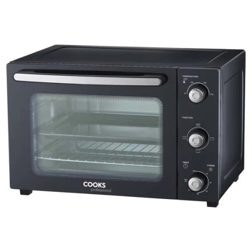 Cooks Professional Cooks Professional 34L Mini Oven | Black / Silver