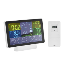 Aoresac Weather Station 20.7x5.5x12cm Black 7-in-1