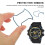 Blue Compact Stainless Steel Watch Screen Bumper Sturdy Accessory 11