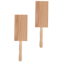 2Stk Haushalts Garganelli Bretter Aus Holz Nudel Gnocchi Bretter