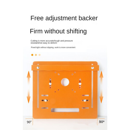 Circular Saw Guide Rail Bottom Plate Adjustable Cutting Machine Bakelite Guide Plate Saw Base Woodworking Accessories-A 2