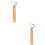 2Pcs White Wooden Handle Wallpaper Roller for Seam and Construction 6