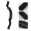 6Pcs Universal Kayak Handles Replacement Black PVC Carry Handles 5