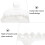 4pcs ceramic tea cups assorted colors household teaware 8