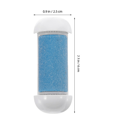 6pcs Foot Replacement Dead Skin Removal Roller Exfoliator Callus Head 1