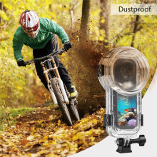 Waterdichte Duikbehuizing voor X5 Sportcamera, 60 M Onderwater Waterdichte Behuizing met Onzichtbare Transparante Behuizing