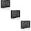 3Pcs Small Electronic Thermometer Clock White Indoor Digital Alarm 9